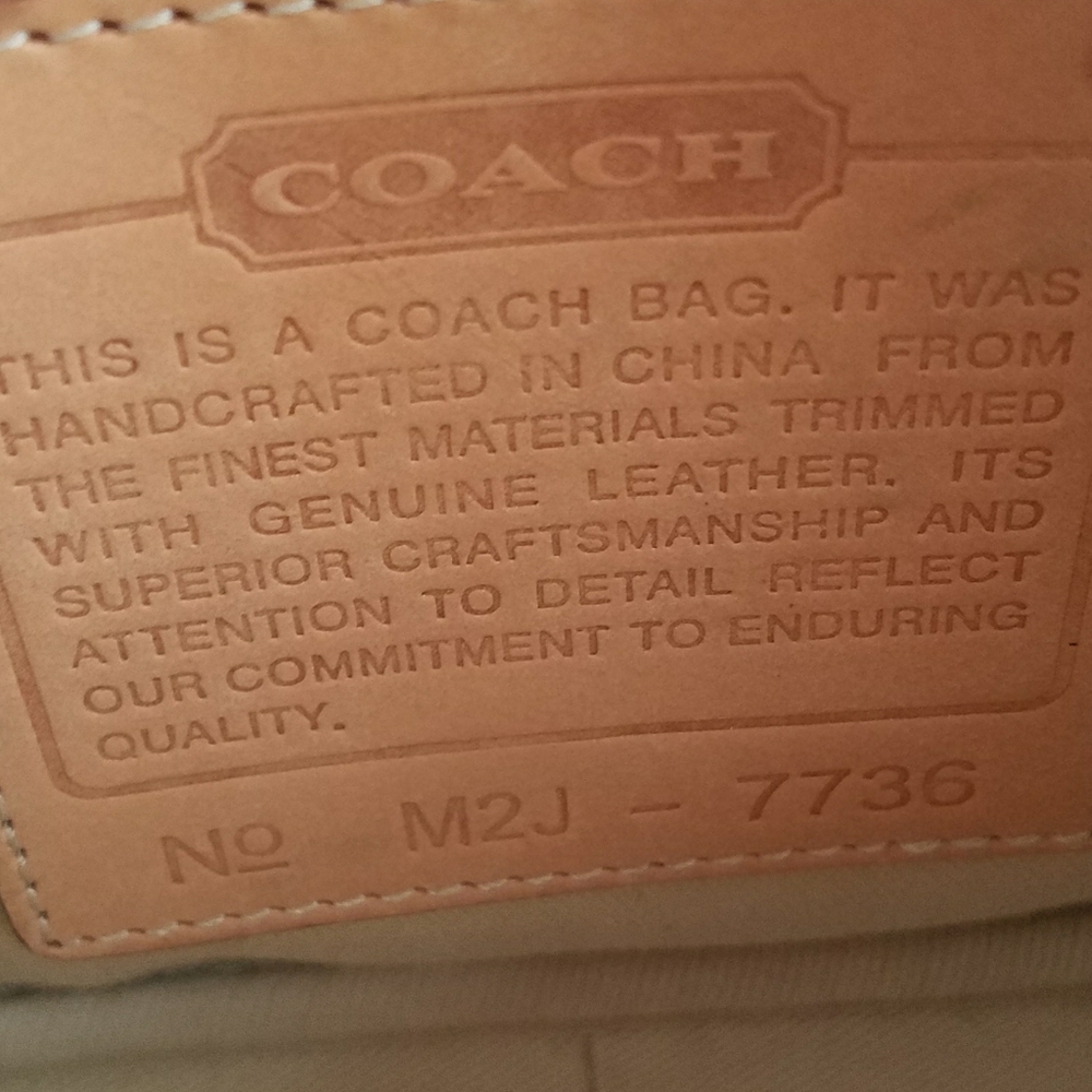 authentic Coach bag - Picture 5 of 5